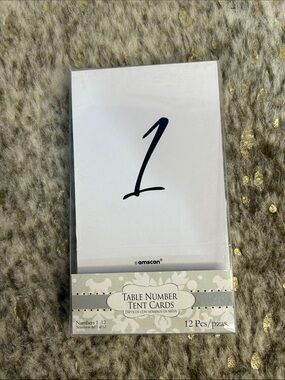 5 for $25🔥Place Cards- Set‎ of 12- New